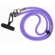 Ремінець для смартфона Dengos CrossBody Rope Purple (NTK-CRB-01)