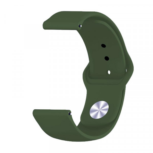 Силіконовий ремінець BeCover для Samsung Galaxy Watch 46mm/Watch 3 45mm/Gear S3 Classic/Gear S3 Frontier Green (706327)