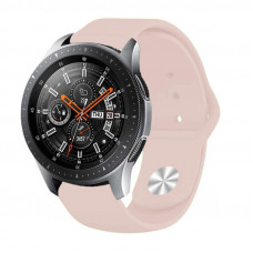 Силіконовий ремінець BeCover для Xiaomi iMi KW66/Mi Watch Color/Haylou LS01/Watch S1 Active Grapefruit-Pink (706351)