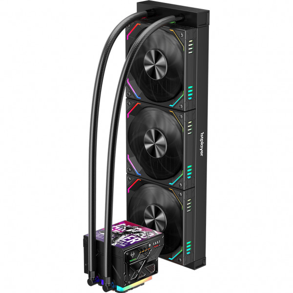Система водяного охолодження 1stPlayer FT-360 Black
