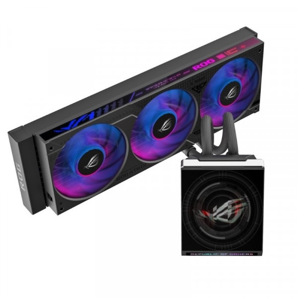 Система водяного охолодження Asus ROG Strix SLC IV 360 ARGB LCD Black (90RC01S1-B0EAY0)