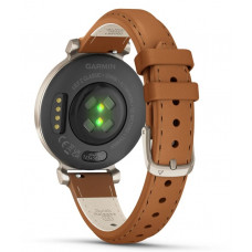 Смарт-годинник Garmin Lily 2 Classic Cream Gold with Tan Leather Band (010-02839-02)