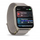 Смарт-годинник Garmin Venu X1 Soft Gold Titanium with French Grey Nylon (010-02980-33)