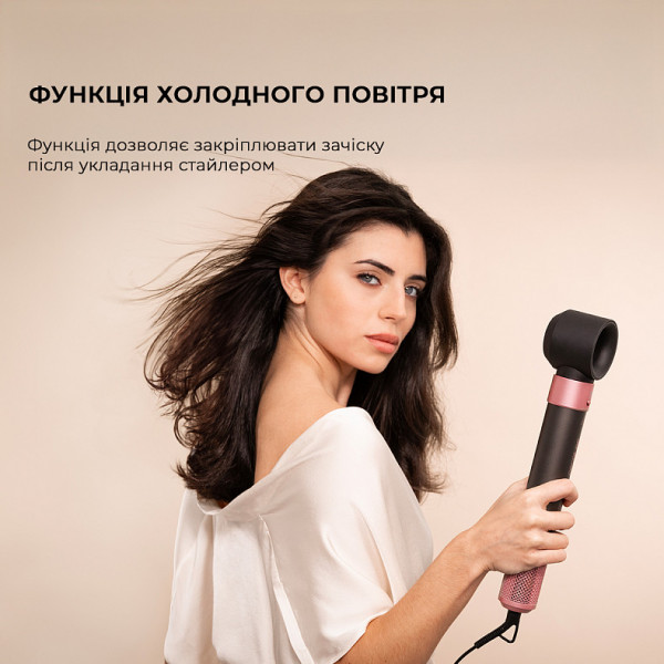 Стайлер Cecotec Bamba CeramicCare 8in1 AirGlam Black (CCTC-03464)