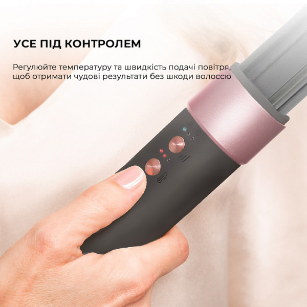 Стайлер Cecotec Bamba CeramicCare 8in1 AirGlam Black (CCTC-03464)