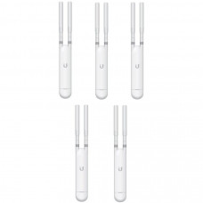 Точка доступу Ubiquiti UniFi UAP-AC-M-5 5-pack (AC1200, 2x2 MIMO, 1x10/100/1000 Mbps, PoE, MESH, без адаптерів живлення)