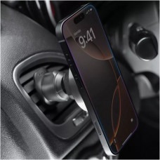 Тримач автомобільний+бездротове ЗУ Proove Titanium Circle Qi2 15W Gray (WHTC15010003)