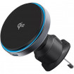 Тримач автомобільний+бездротове ЗУ Proove Titanium Circle Qi2 15W Gray (WHTC15010003)