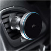 Тримач автомобільний+бездротове ЗУ Proove Titanium Circle Qi2 15W Gray (WHTC15010003)