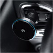 Тримач автомобільний+бездротове ЗУ Proove Titanium Circle Qi2 15W Gray (WHTC15010003)
