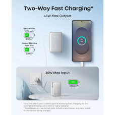 Універсальна мобільна батарея Anker Nano 10000mAh 45W White (A1638H21)