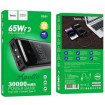 Універсальна мобільна батарея Hoco DB81 Apollo 65W 30000mAh Black (6942007637749)
