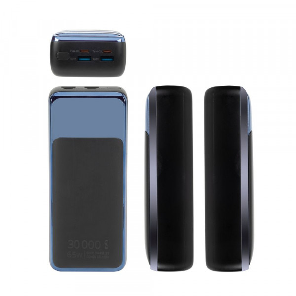 Універсальна мобільна батарея Rivacase Rivapower 30000mAh Black (VA1080)