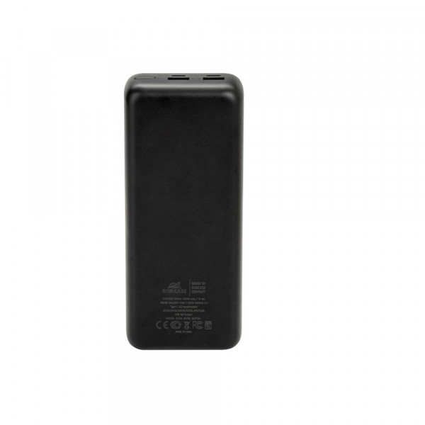 Універсальна мобільна батарея Rivacase Rivapower 30000mAh Black (VA1080)