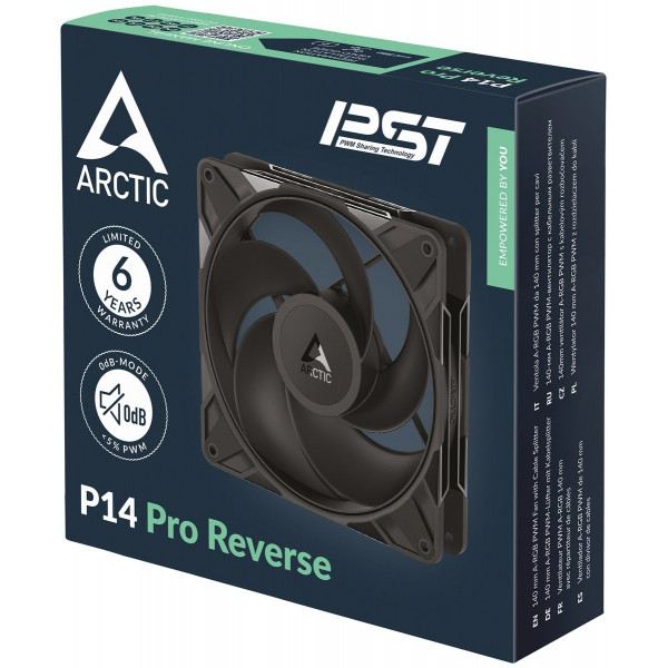 Вентилятор Arctic P14 Pro Reverse Black (ACFAN00329A)