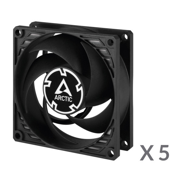 Вентилятор Arctic P8 Black - 5 Pack (ACFAN00153A)