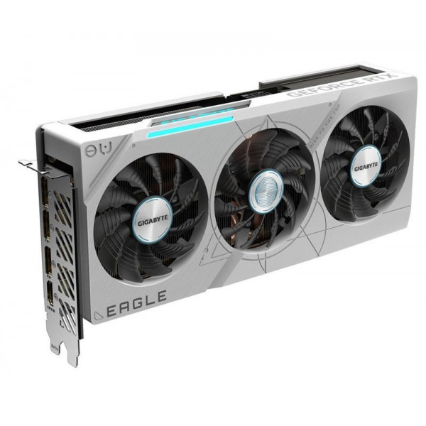 Відеокарта GF RTX 4070 Ti Super 16GB GDDR6X Eagle OC Ice Gigabyte (GV-N407TSEAGLEOC ICE-16GD)