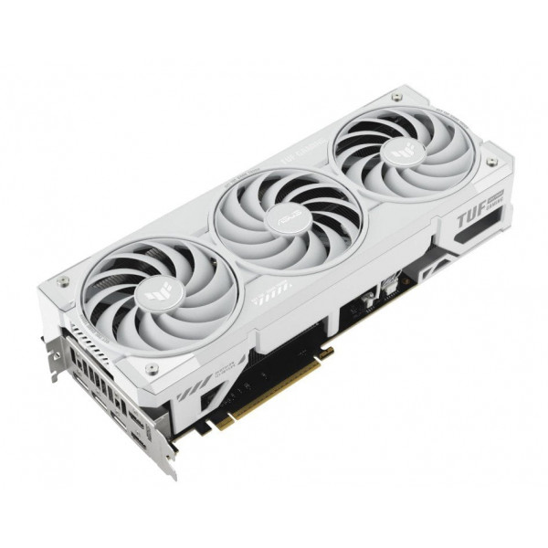 Відеокарта GF RTX 5070 Ti 16GB GDDR7 TUF Gaming OC White Asus (TUF-RTX5070TI-O16G-WHITE-GAMING)