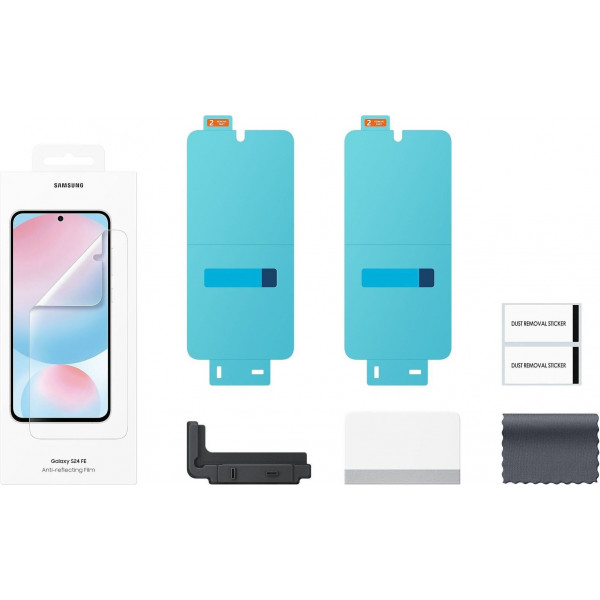 Захисна плівка Samsung Anti-Reflecting Screen Protector для Samsung Galaxy S24 FE SM-S721 (2 Pack) (EF-US721CTEGWW)