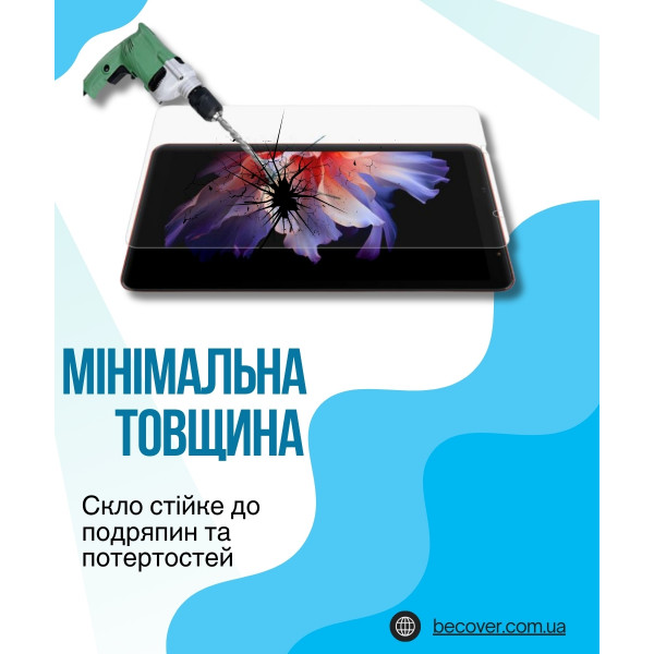 Захисне скло BeCover для Blackview Zeno 1 4G 8.0" (714899)