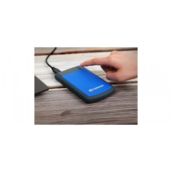 Зовнішній жорсткий диск 2.5" USB 2.0TB Transcend StoreJet (TS2TSJ25H3B)