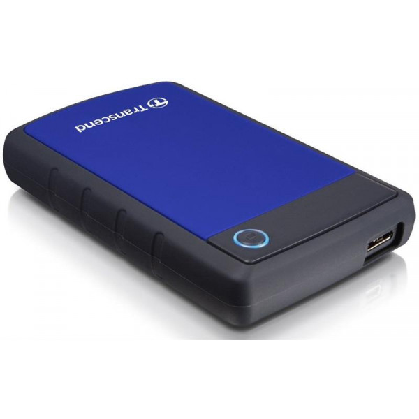 Зовнішній жорсткий диск 2.5" USB 2.0TB Transcend StoreJet (TS2TSJ25H3B)