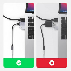 Звукова карта Ugreen CM477 Gray (30757)