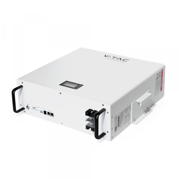 Акумуляторна батарея V-TAC LiFePO4 51,2V 100Аh 5.12kWh,(100/100A)607x720x270mm, 50,67kg