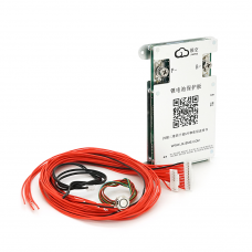 BMS плата JK-BD4A24S10P Li-Ion/LiFePo4/LTO 7S-24S, 100A, CAN/RS485, 1mΩ, Bluetooth, Ballance 0.4A + кнопка
