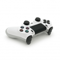 Геймпад Brazzers бездротовий для PS4 Wireless DUALSHOCK 4, роз'єм для навушників, LED light bar, White, 3.7V, 600mAh, Blister-box