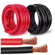 Кабель силіконовий луджений AWG 12 (червоний) 100м