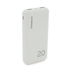 PowerBank Hypergear 20000mAh Fast Charge , 2*USB, White, Q24