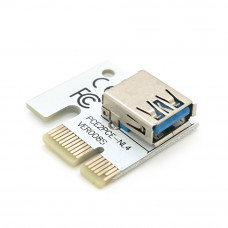 Адаптер - перехідник PCE-NL4 з PCI-e x1 на USB 3.0, VER008S, OEM