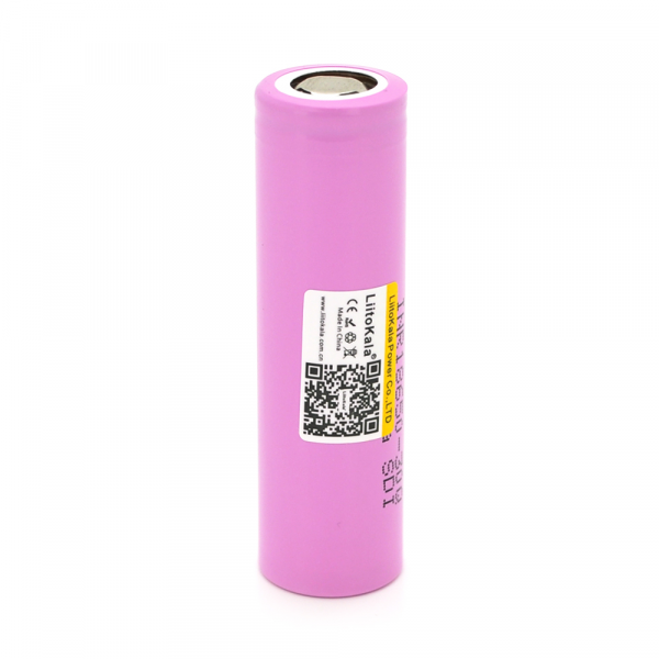 Акумулятор 18650 Li-Ion LiitoKala Lii-30Q, 3000mah (2900-3100mah), 27A, 3.7V (2.5-4.25V), Pink, PVC