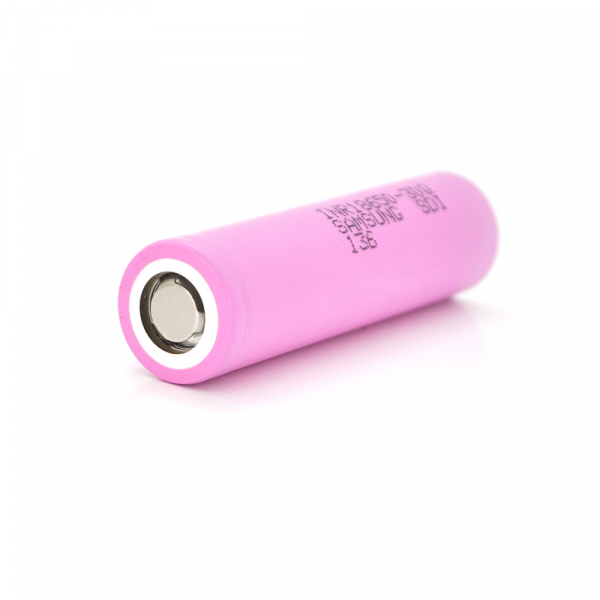 Акумулятор Li-Ion 18650 Samsung INR18650-30Q, 3000mAh, 15A, 4.2/3.6/2.5V, PINK, 2 шт в упаковці, ціна за 1 шт