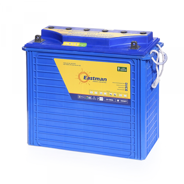 Акумуляторна батарея EASTMAN CG12200 TUBULAR GEL 12 V 200 Ah (445 x 406 x 190) Blue Q1/24