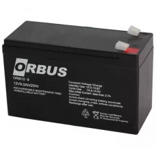 Акумуляторна батарея ORBUS ORB1290 AGM 12V 9Ah (151x65x94) 2.40 kg Q10/450