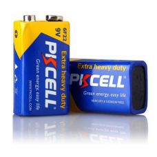 Батарейка сольова PKCELL 9V/6F22, крона, 1 штука shrink ціна за shrink, Q10/500