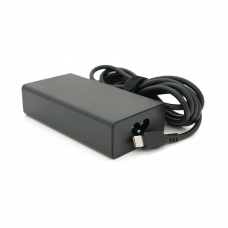 Блок живлення MERLION для ноутбука LENOVO 100W штекер Type-C, довжина 0,9м + кабель живлення
