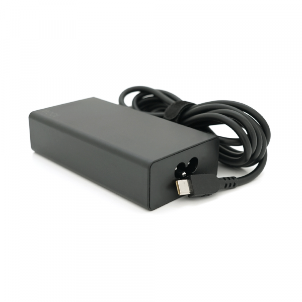 Блок живлення MERLION для ноутбука LENOVO 100W штекер Type-C, довжина 0,9м + кабель живлення