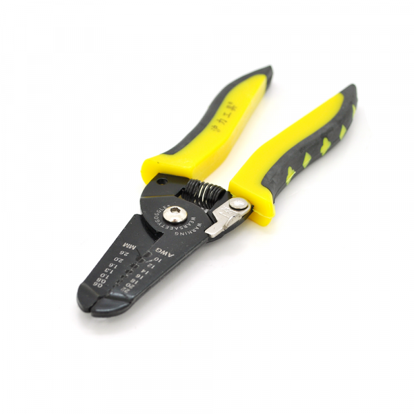 Iнструмент для зачистки кабеля 7-1 Stripper YTH-502, black- yellow , AWG22-10