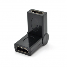 Перехідник HDMI 360° (мама-мама)