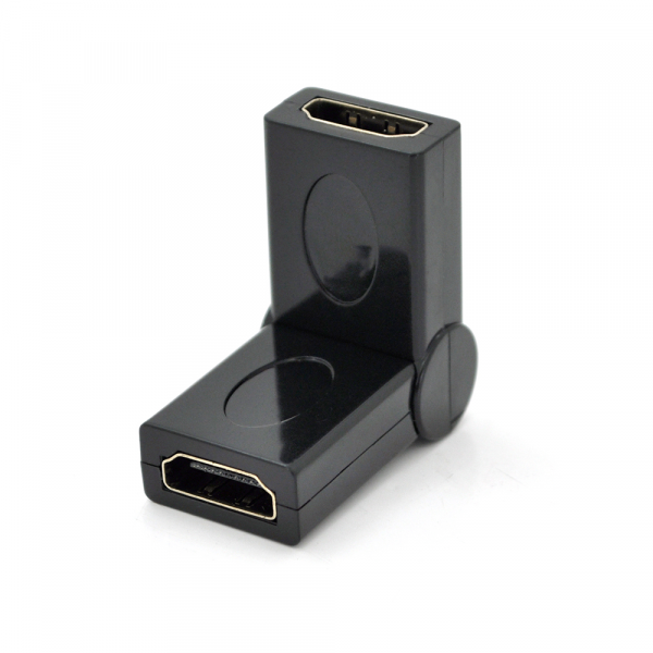 Перехідник HDMI 360° (мама-мама)