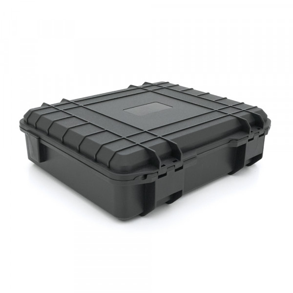 Пластиковий переносний ящик для інструментів (корпус) Voltronic, розмір зовнішній - 416х358х118 мм, внутрішній - 385х310х107 мм