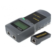 Кабельний тестер професійний Merlion SC8108, RJ-45 з пошуком обриву кабелю
