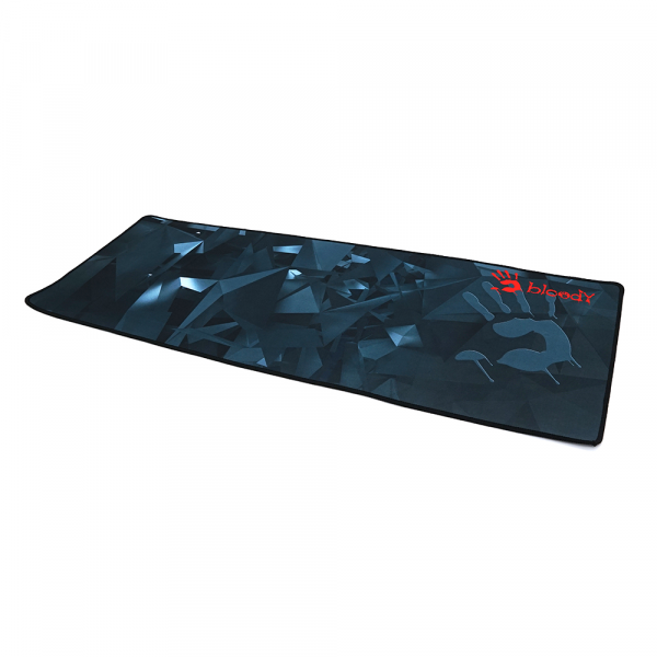 Килимок 300*800 тканинний Bloody Handprint з боковою прошивкою, товщина 3 мм, колір Black/Gray, Пакет