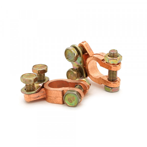 Клема для свинцево-кислотного акумулятора, латунь, 2 штуки в упаковці, ціна за 1 шт