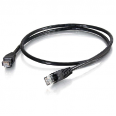 Патч-корд литий RITAR, UTP, RJ45, Cat.6, 10m, чорний, Cu (мідь) Q100