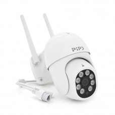 8 Мп Wi-Fi відеокамера вулична SD / картка PiPo PP-IPC27D8MP20 PTZ 2.8mm ICSee