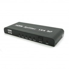 Активний HDMI спліттер 1 => 4 порту, 1080р, DC5V / 2A Q50